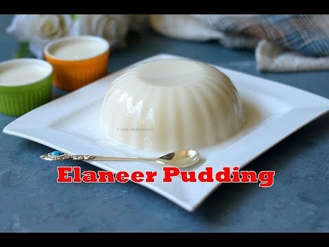 Elaneer pudding, how to make tender coconut pudding using agar agar