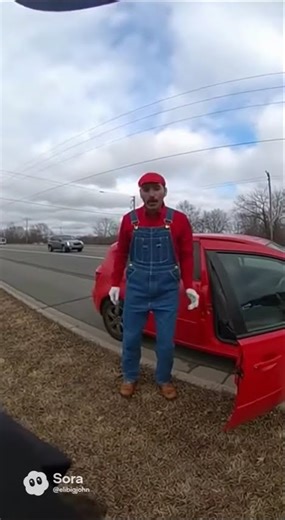 Mario gets pulled over AGAIN🙂‍↔️