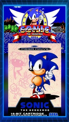 Sonic the Hedgehog SEGA Mega Drive Gameplay #retrogaming