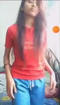 Indian modern girl removing clothes