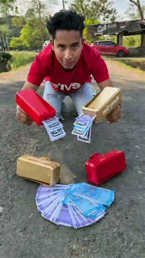 OSM! 4 Ta Money Gun Unboxing and Real Cash Testing