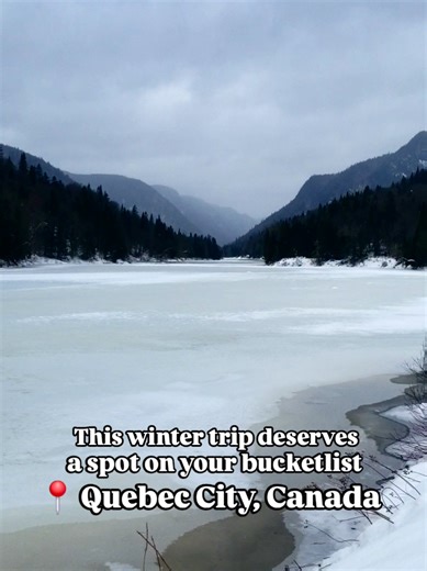 ‼️This reel only shows a part of winter in Quebec City! 🔖 SAVE for your next winter trip to Quebec City! I'm from Quebec City and, believe me, winter here isn't just about strolling through Old Quebec with a hot chocolate to keep your hands warm. There's so much more to do than you can imagine! Quebec City in winter is: • Unique experiences • Adventure activities • Relaxing moments • Great foodie spots I've compiled a complete GUIDE on things to do in Quebec City in winter, you'll find : • The 