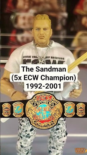 The Sandman ECW Championship Wins (1992-2001)