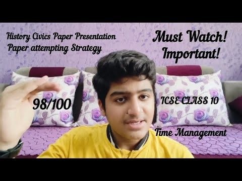 LAST MINUTE STRATEGY FOR HISTORY/CIVICS ICSE CLASS 10 #icse #icsehistory #icseboard #icse2026 #tips