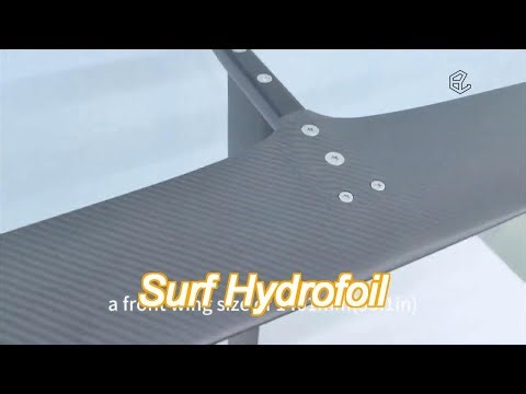1611 sqcm surf hydrofoil 1201mm beginner foil surfing for efoil wingfoil wave pumping