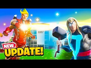 BEST FORTNITE UPDATE (New POI/Mythics)