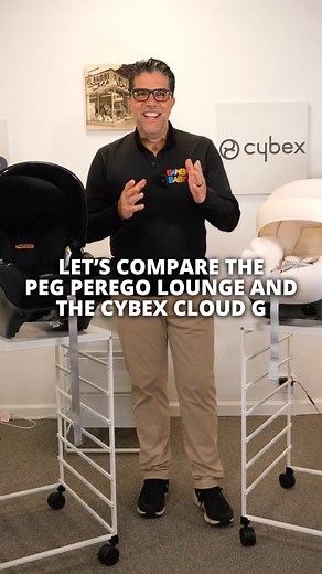 This is a really close match! 🤩 Both the Peg Perego Lounge and Cybex Cloud G infant car seats have great similar qualities. Watch as I compare the two and how they’re alike. Leave your questions in the comments! #bambibaby #bambibabystore #babygear #pegperego #cybex #infantcarseats | Bambi Baby
