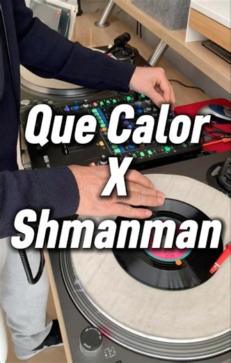 Que Calor X Shmanman #djmix #vinyl