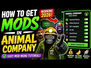 How to Get Mods in Animal Company in 2026 🐾 Easy Working Mod Menu Tutorial