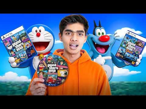 I Played Every Cartoon GTA Game Ever 😱