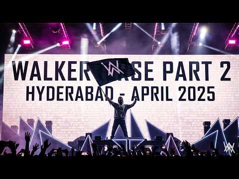 Alan Walker Live in Hyderabad 2025 🔥 | Walkerverse Pt. II Vlog