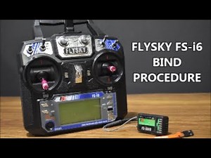 How to bind the FLYSKY FS-I6 [Jet Nautics]
