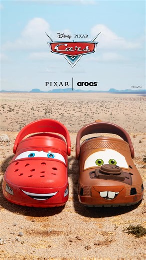Ka-Chow! Crocs' Cars Collection is back, with styles for the whole pit crew. Choose from the Mater Classic Clog or Lightning McQueen Crocband Clog. SHOP HERE! : cur.lt/iuyshpfgd | Rack Room Shoes