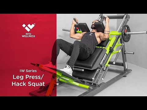 Train Your Lower Body with this Combo Machine - Leg Press/Hack Squat by Into Wellness/Realleader USA