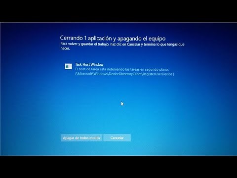 ERROR TASK HOST WINDOW NO DEJA APAGAR SOLUCION WINDOWS 10 WINDOWS 11 2025