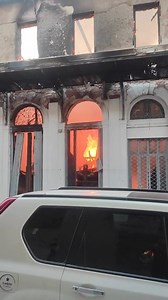 64K views · 254 reactions | Large Fire Still Burning in Piraeus  Piraeus, Greece—A major fire continues to rage in a two-story abandoned building behind the ISAP Power Station in the heart of Piraeus. The blaze, which started late afternoon, has forced the closure of the ISAP Piraeus station, disrupting services between Faliro and Kifisia. : Read more via link in our bio. #Piraeus #Athens #Greece #GreekNews #Fire | Greek City Times | Facebook