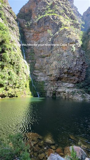 Only 1 hour drive from Cape Town! One of the most beautiful hikes we’ve done so far in South Africa. 📏Distance: About 10 km return if you go all the way to the highest waterfall. 🕖Duration: 3-4 hours 📍 Start point: Kromrivier / Elandsrivier hiking trail (easy to find on Google Maps) 🎟️ Permit: available online (55R pp) 🚶‍♀️ No gate, you can walk straight in from the parking area 💦 Swim spots all along the river and at the waterfall 📍Kromrivier trail, Paarl, South Africa #kromrivier #water