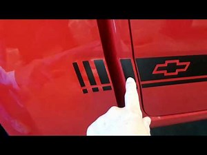 2015-2019 Chevy Colorado RATON Rocker Stripe Decals 3M WET INSTALL How To Video | Ray's Auto Trim