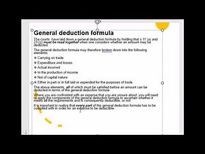 TAX1501 TUTORIAL CLASSES 22092025