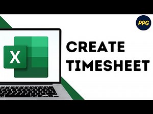 How to make a timesheet in Excel ?