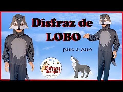 DIY. BIG BIG WOLF Costume 🐺 How to make a wolf costume step by step. #wolfcostume