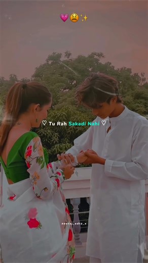 Tu Reh Sakdi 🥹💗Nahi Main Rah Sakda Nahi🥀✨ || Ve Maahi Song Arijit Singh || #love #lyrics #shorts