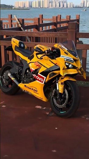 Kawasaki ZX6R is a high-performance aggressive supersport bike ♥️👍