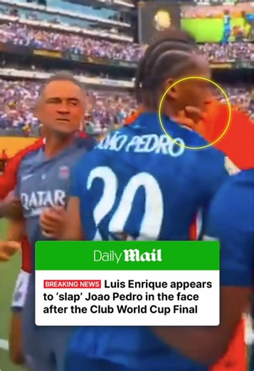 Luis Enrique's Controversial Clash with Joao Pedro