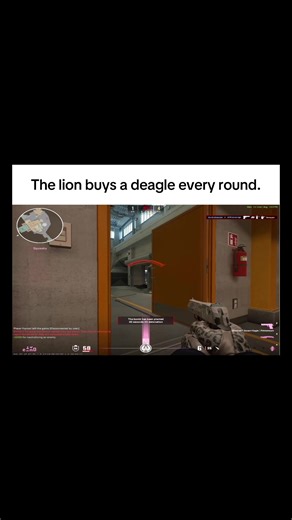 Buying a Deagle Every Round in CSGO and Valorant