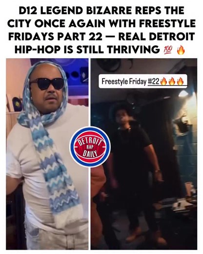 DRD | Detroit Rap Daily on Instagram: "@bizarresworld continues to champion #Detroit with Freestyle Fridays Part 22 — real hip-hop in the city is still going crazy‼️😮‍💨🤯 What y’all think?🤔🔥🔥🔥"