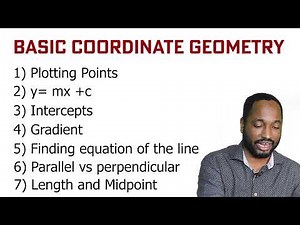 Coordinate geometry 1 - Intro | Graphs