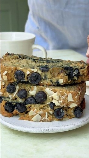 Blueberry Oat Loaf