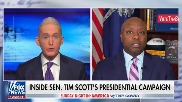 Fox News Host Blown Away When Tim Scott Ends His Presidential Campaign on Live TV