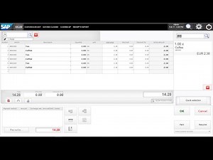 SAP Customer Checkout: Retail Mode