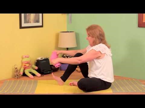 Seated Soleus Stretching Exercises : Stretching & Yoga