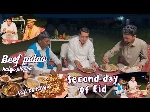 Beef Pulao & Kaleji Phiphra | 2nd Day Of Eid |