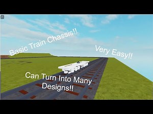 How to build a simple diesel locomotive chassis in plane crazy