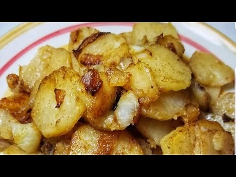 Southern Style Home Fried Potatoes and Onion Recipe! Oldschool HomeFried Potatoes Breakfast Potatoes
