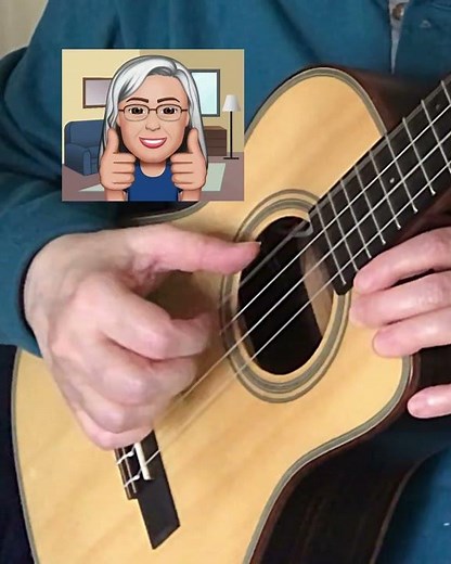 Finger Pick in ONE Minute! (Baritone Ukulele) - pattern 1