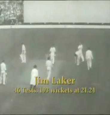 The greatest bowling performance in cricket history 😳🙏 The incredible Jim Laker 🙏 🇦🇺🏴󠁧󠁢󠁥󠁮󠁧󠁿🏏 | Vintage Cricket