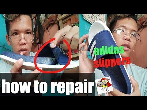 original adidas slippers repair