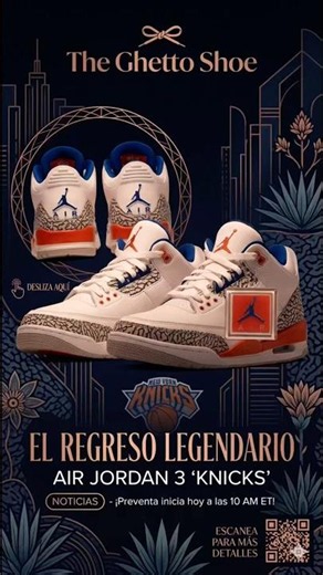 Air Jordan 3 Knicks 2026: ¡El Regreso Oficial de los Campeones! 🏆