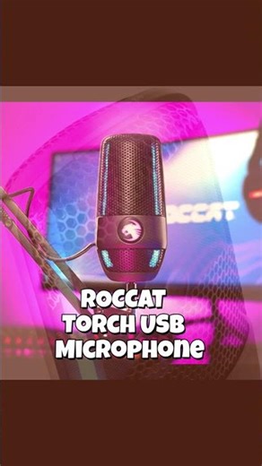 ROCCAT Torch USB Microphone, Studio-Grade Audio