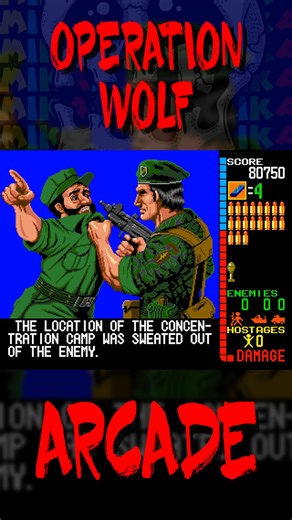 Operation Wolf Arcade 1987 | Kamikaizo