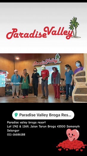 Team building resort in Broga, semenyih. Well equipped facilities, super clean and luxurious accommodations, tons of fun activities and delicious buffet meals with affordable price. Call us now 011-16686188 | Paradise Valley Broga
