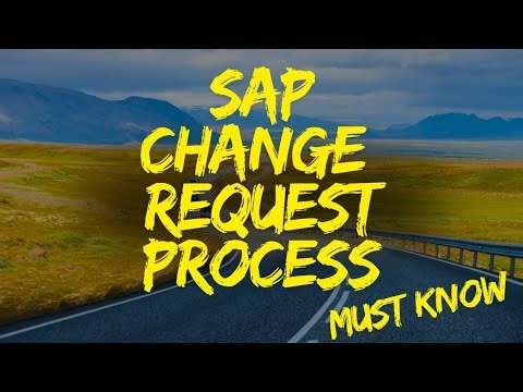 Change Request Process in SAP