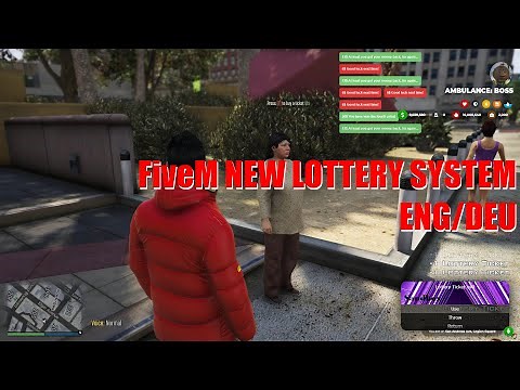 FiveM New Lottery System ENG/DEU