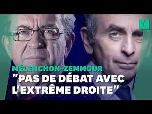 Le débat entre Jean-Luc Mélenchon et Éric Zemmour crispe la gauche