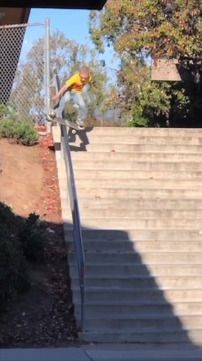 10 yr old KJ at El Toro #planbskateboards #skateboarding