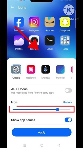 Change App Icon Size Easily 😍 | Android Home Screen Trick #shorts #AppIconSize #sgstudiogroup